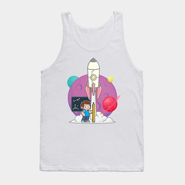 Little rocket scientist Tank Top by FunawayHit